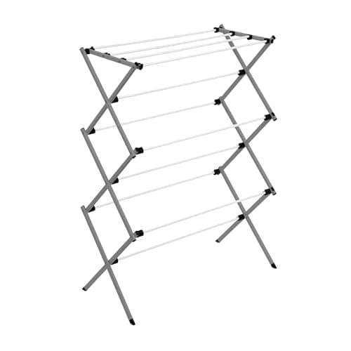Honey-Can-Do 6-Tier Collapsible Steel Clothes Drying Rack, 24 ft