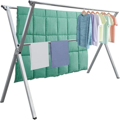 AZK Extendable Drying Rack, 250 lb, 20 Hooks