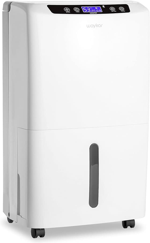 Waykar 34 Pint Energy Star Dehumidifier, 2000 Sq Ft