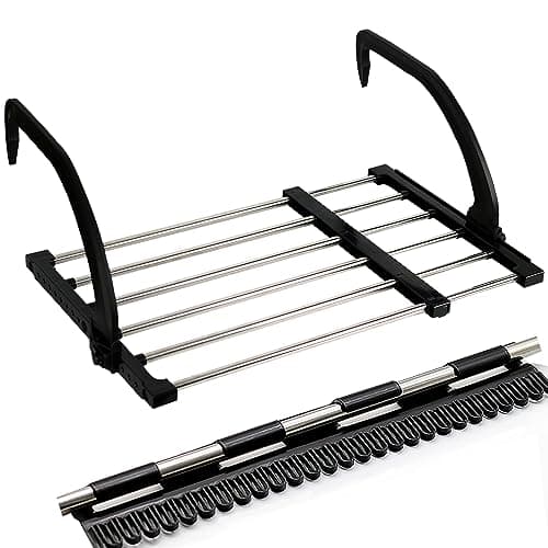 Candumy Portable Clothes Drying Rack for Balcony Railings