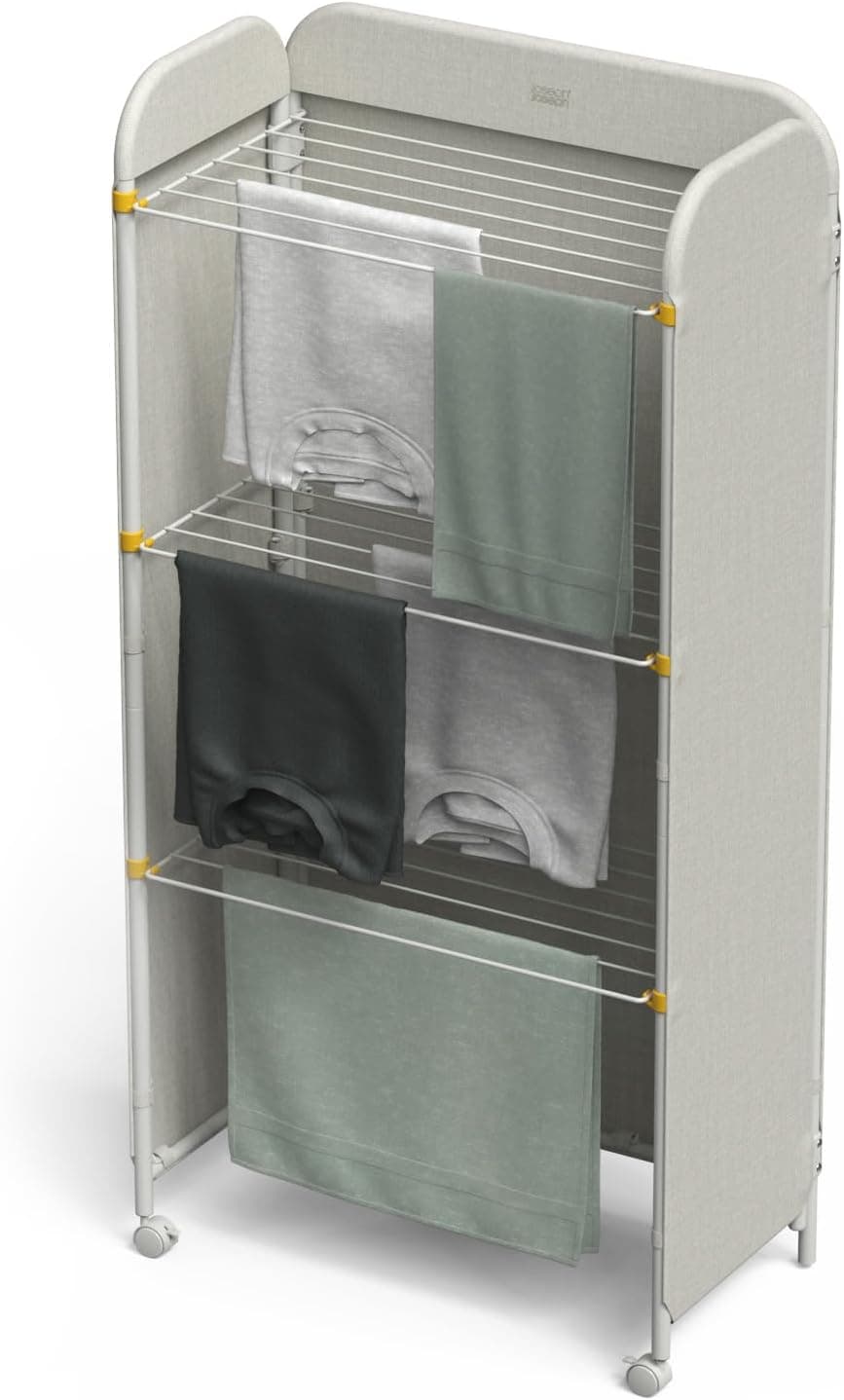Joseph Joseph Eclipse 3-Tier Laundry Drying Rack with Cover