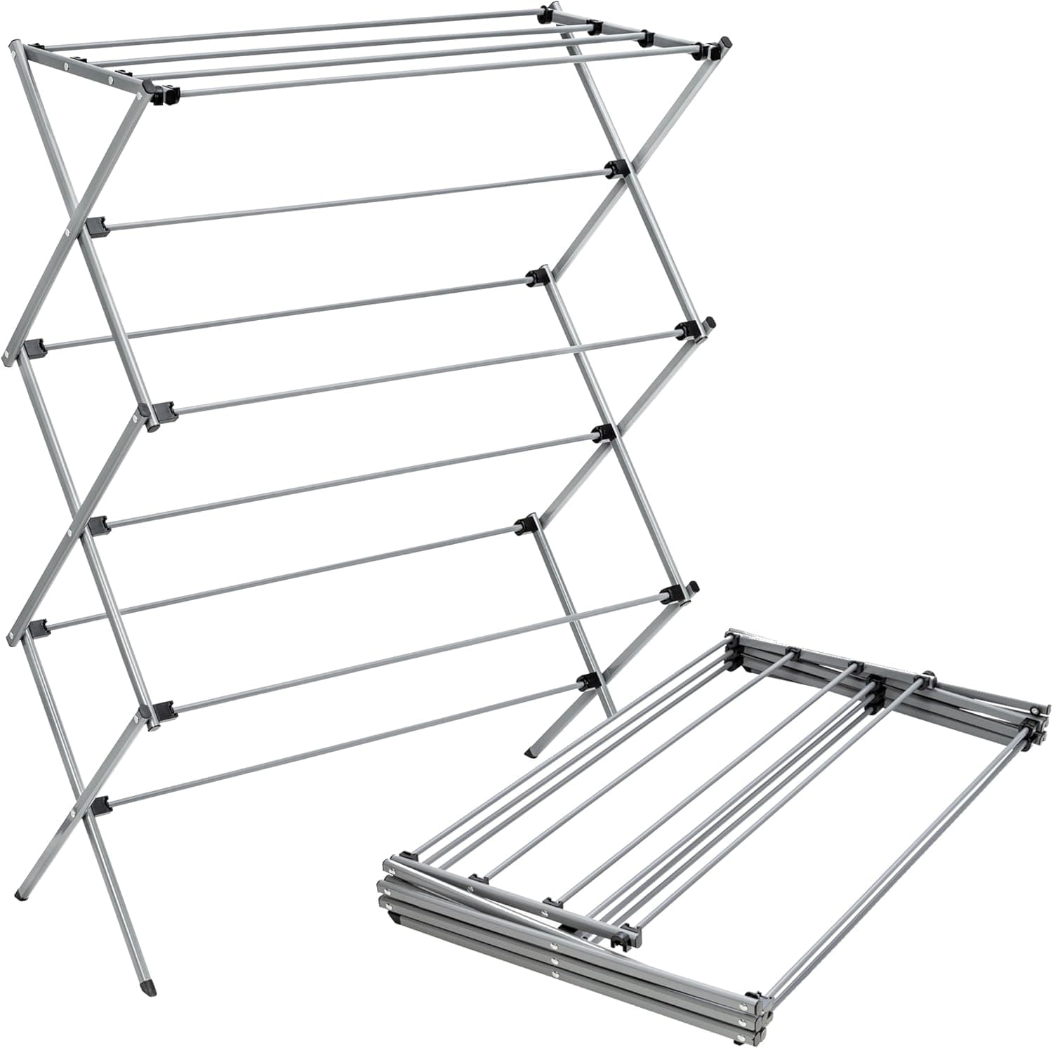 Honey-Can-Do Oversized Collapsible Clothes Drying Rack, 35"