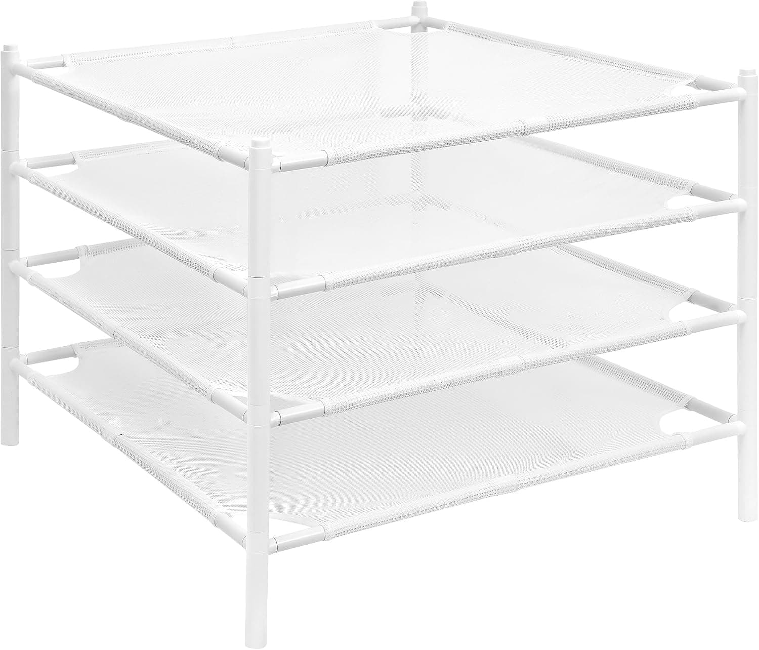 STORAGE MANIAC Sweater Drying Rack, Stackable Mesh (4-Pack)