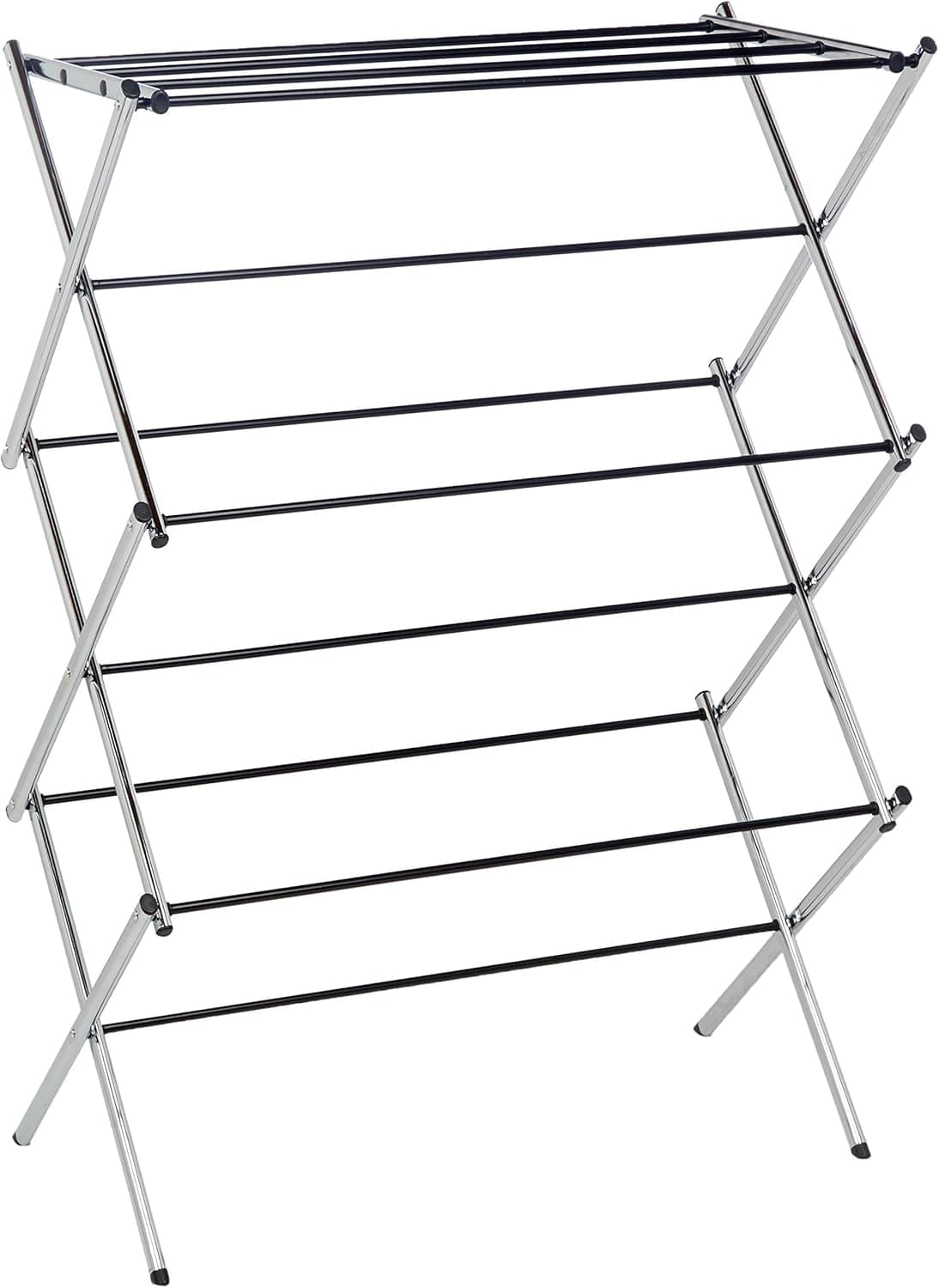 Amazon Basics Foldable Portable Metal Clothes Drying Rack