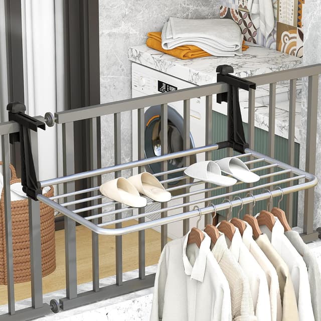 Tangkula Portable Clothes Drying Rack (Small)